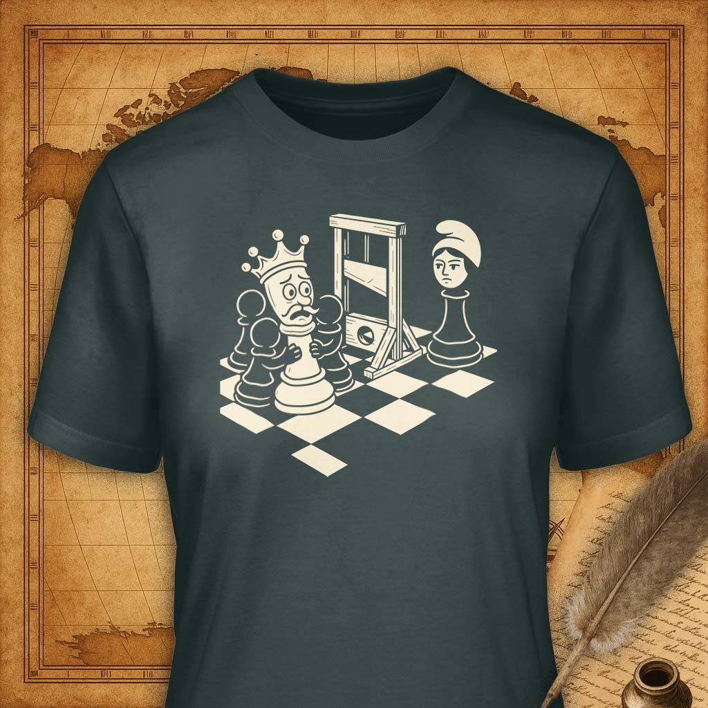 Check Mate Your Majesty T-Shirt-T-Shirt-My Store-Forest Green-S-Ink and Empire