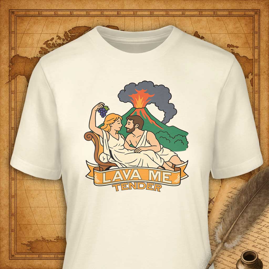 Lava me tender T-Shirt-T-Shirt-My Store-Natural-S-Ink and Empire