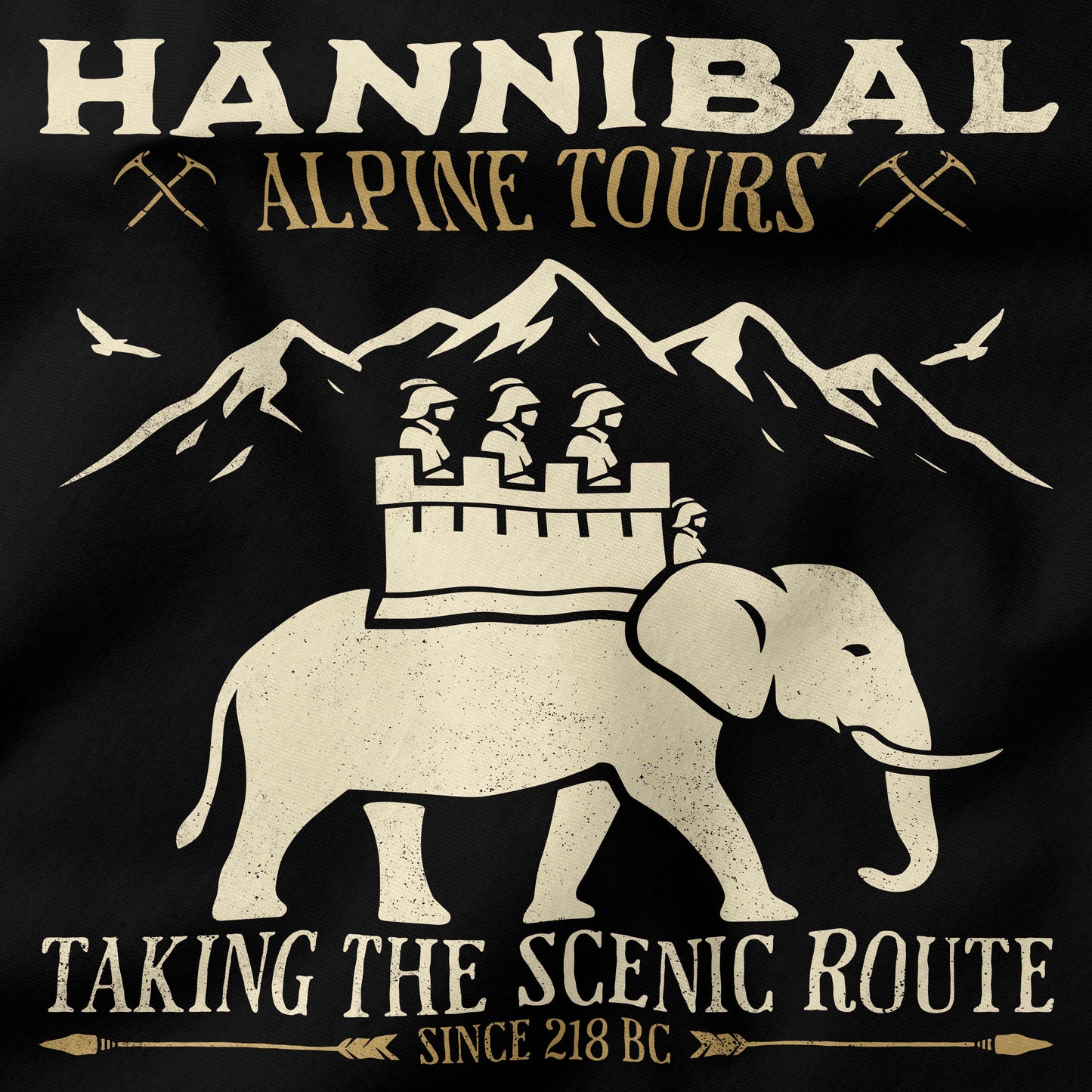 Hannibal Alpine Tours T-Shirt-T-Shirt-My Store-Ink and Empire