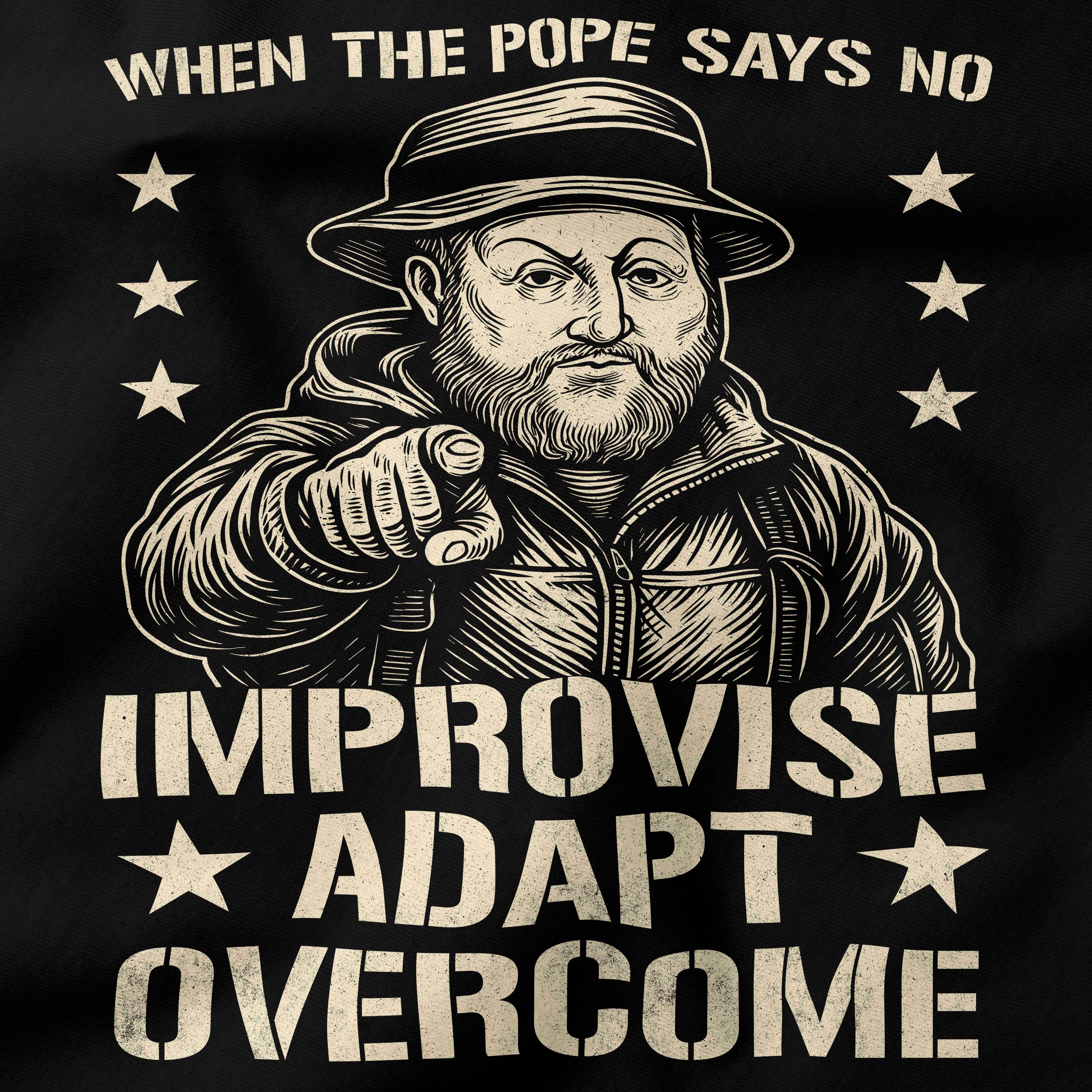 Improvise Adapt Overcome T-Shirt-T-Shirt-My Store-Ink and Empire