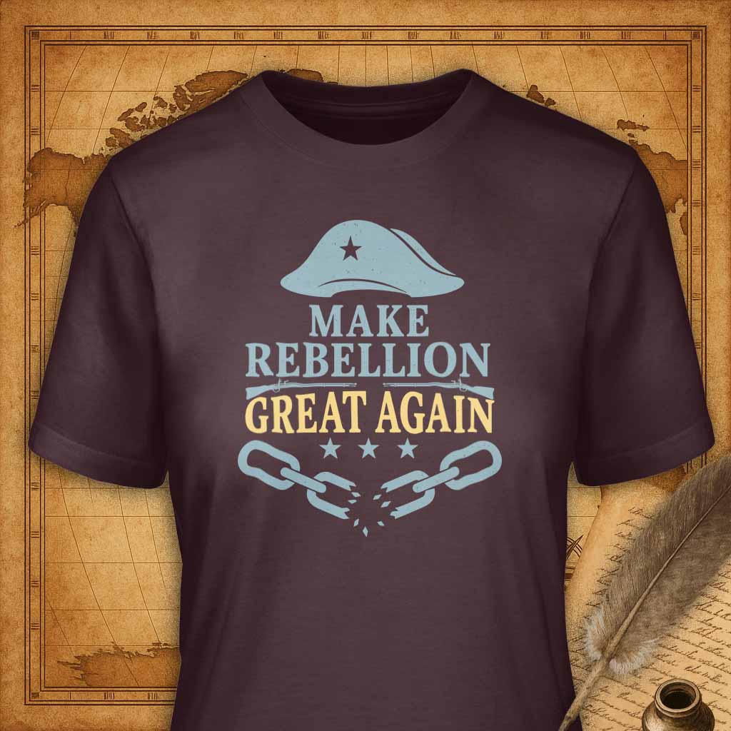 Make rebellion great again T-Shirt-T-Shirt-My Store-Maroon-S-Ink and Empire