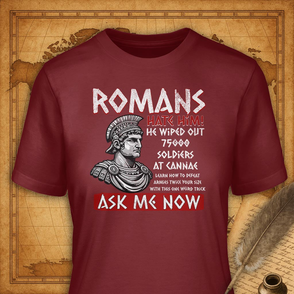 Romans hate him T-Shirt-T-Shirt-My Store-Cardinal-S-Ink and Empire