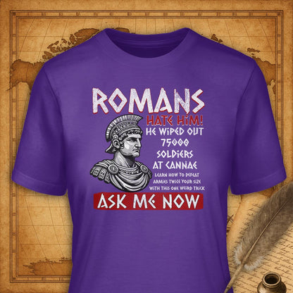 Romans hate him T-Shirt-T-Shirt-My Store-Purple-S-Ink and Empire