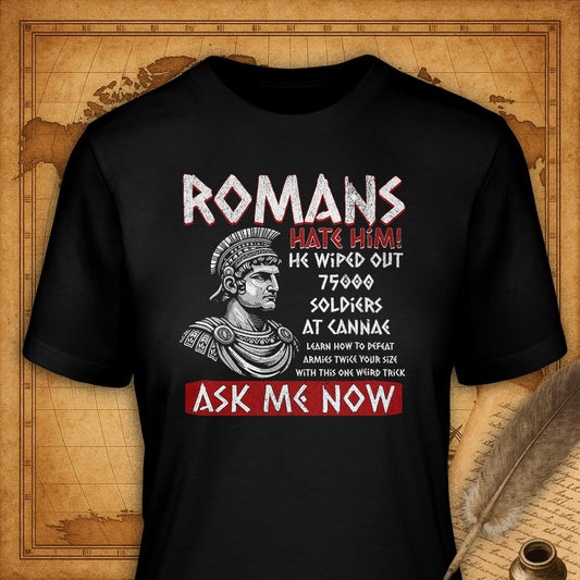 Romans hate him T-Shirt-T-Shirt-My Store-Black-S-Ink and Empire