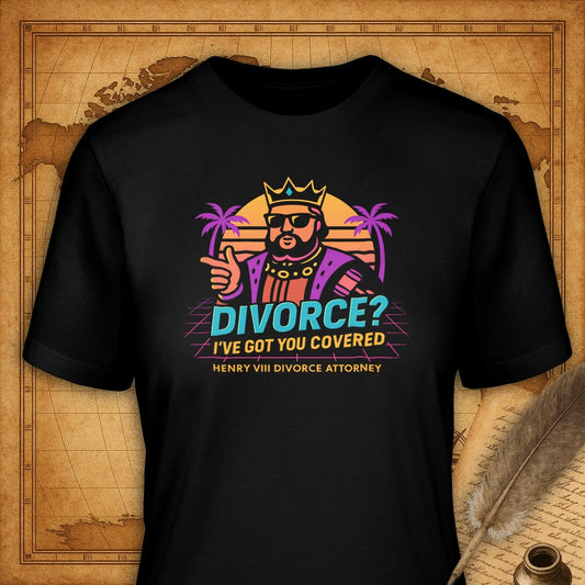 Divorce? T-Shirt-T-Shirt-My Store-Black-S-Ink and Empire