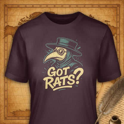 Got Rats?-T-Shirt-My Store-Maroon-S-Ink and Empire