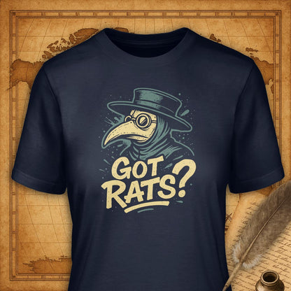 Got Rats?-T-Shirt-My Store-Navy-S-Ink and Empire