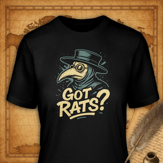 Got Rats?-T-Shirt-My Store-Black-S-Ink and Empire