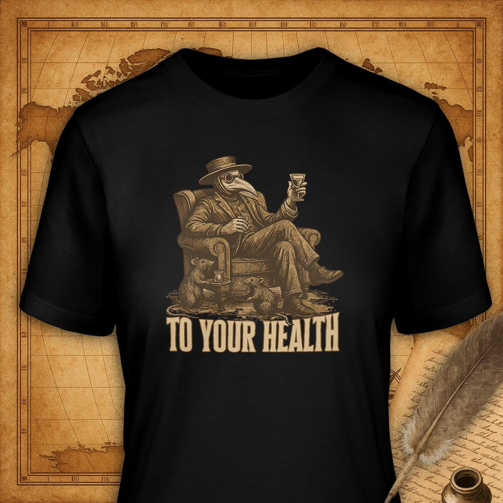 To your health T-Shirt-T-Shirt-My Store-Black-S-Ink and Empire