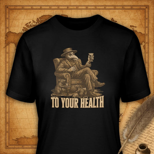 To your health T-Shirt-T-Shirt-My Store-Black-S-Ink and Empire