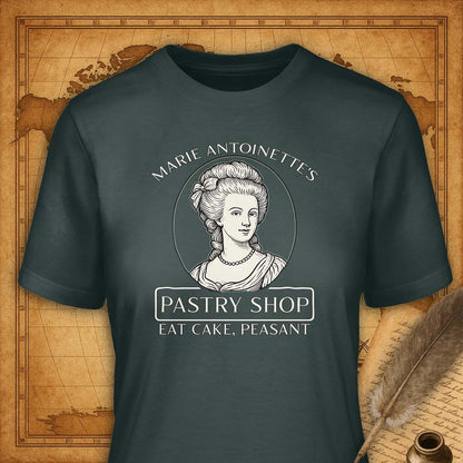 Marie Antoinette's Pastry Shop T-Shirt-T-Shirt-My Store-Forest Green-S-Ink and Empire