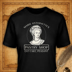 Marie Antoinette's Pastry Shop T-Shirt-T-Shirt-My Store-Black-S-Ink and Empire
