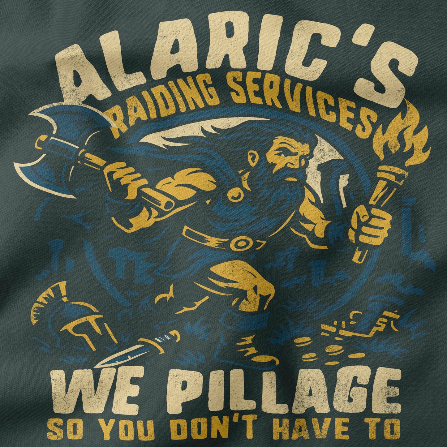 Alaric Raiding Services T-Shirt-T-Shirt-My Store-Ink and Empire