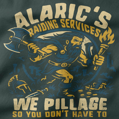 Alaric Raiding Services T-Shirt-T-Shirt-My Store-Ink and Empire