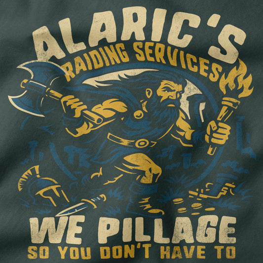 Alaric Raiding Services T-Shirt-T-Shirt-My Store-Ink and Empire
