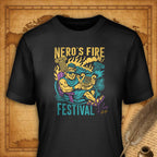 Nero's Fire Festival T-Shirt-T-Shirt-My Store-Vintage Black-S-Ink and Empire