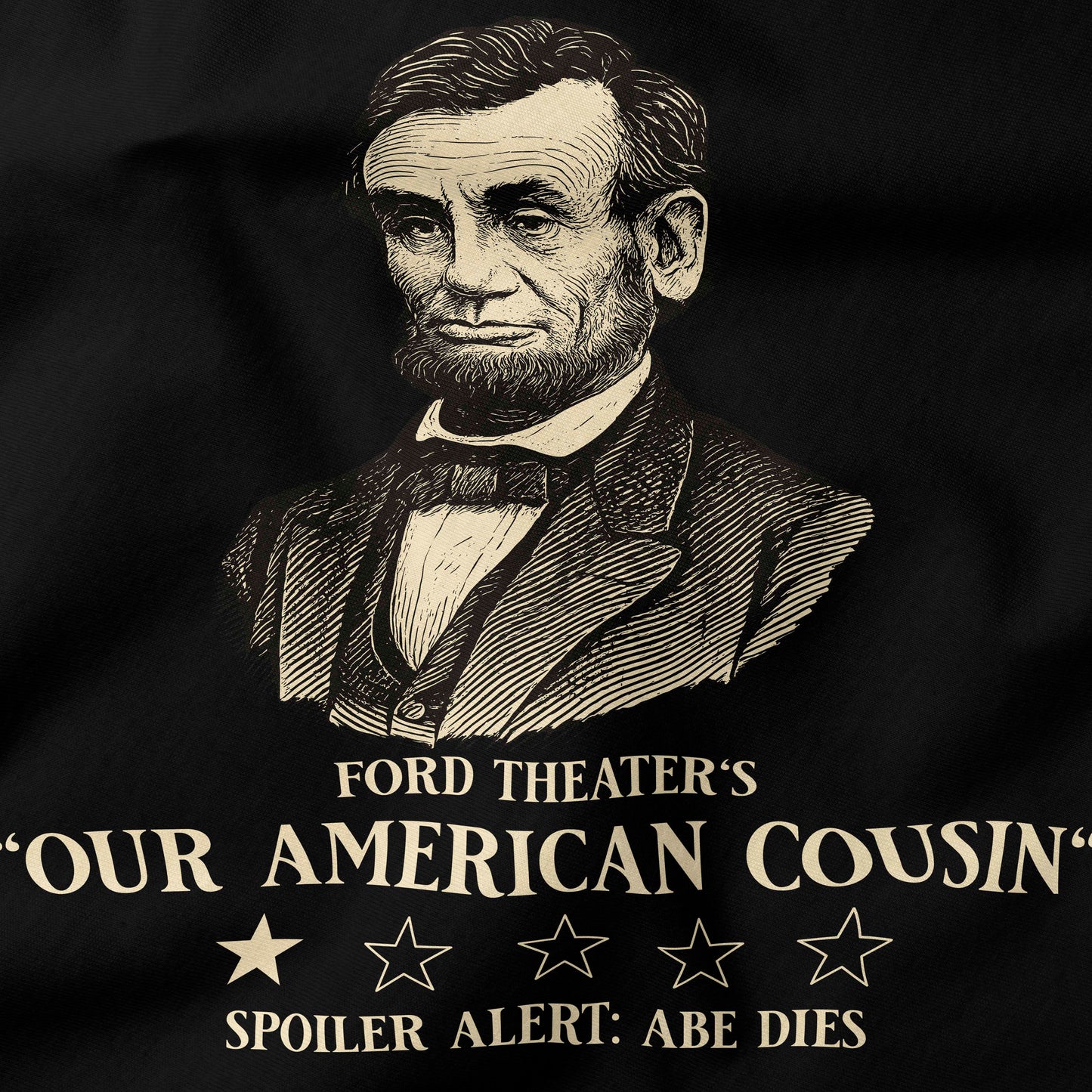 Ford Theater's "Our American Cousin" T-Shirt-T-Shirt-My Store-Ink and Empire