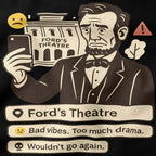 Ford's Theater T-Shirt-T-Shirt-My Store-Ink and Empire