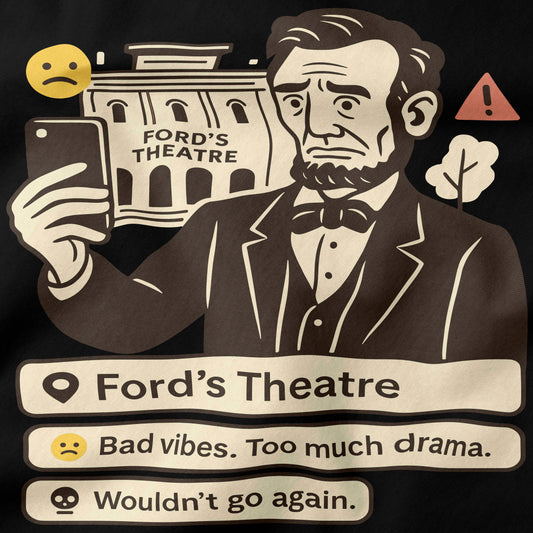 Ford's Theater T-Shirt-T-Shirt-My Store-Ink and Empire