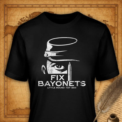 Fix Bayonets T-Shirt-T-Shirt-My Store-Black-S-Ink and Empire