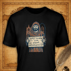 Will Work for Papal Indulgences T-Shirt-T-Shirt-My Store-Black-S-Ink and Empire