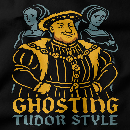 Ghosting Tudor Style T-Shirt-T-Shirt-My Store-Ink and Empire