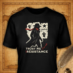 Trust me I'm with the resistance T-Shirt-T-Shirt-My Store-Black-S-Ink and Empire