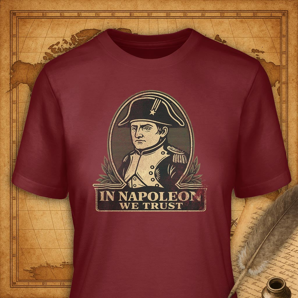 In Napoleon we trust T-Shirt-T-Shirt-My Store-Cardinal-S-Ink and Empire