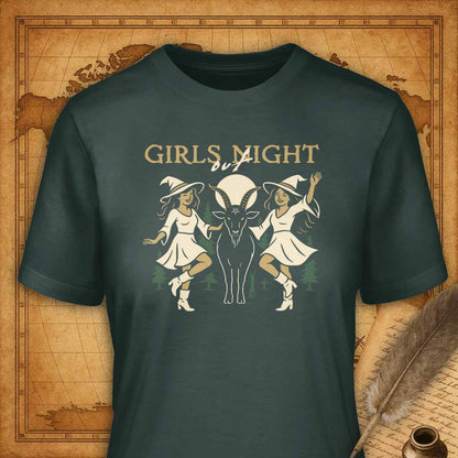 Girls night out T-Shirt-T-Shirt-My Store-Forest Green-S-Ink and Empire