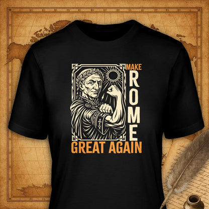 Make Rome great again T-Shirt-T-Shirt-My Store-Black-S-Ink and Empire