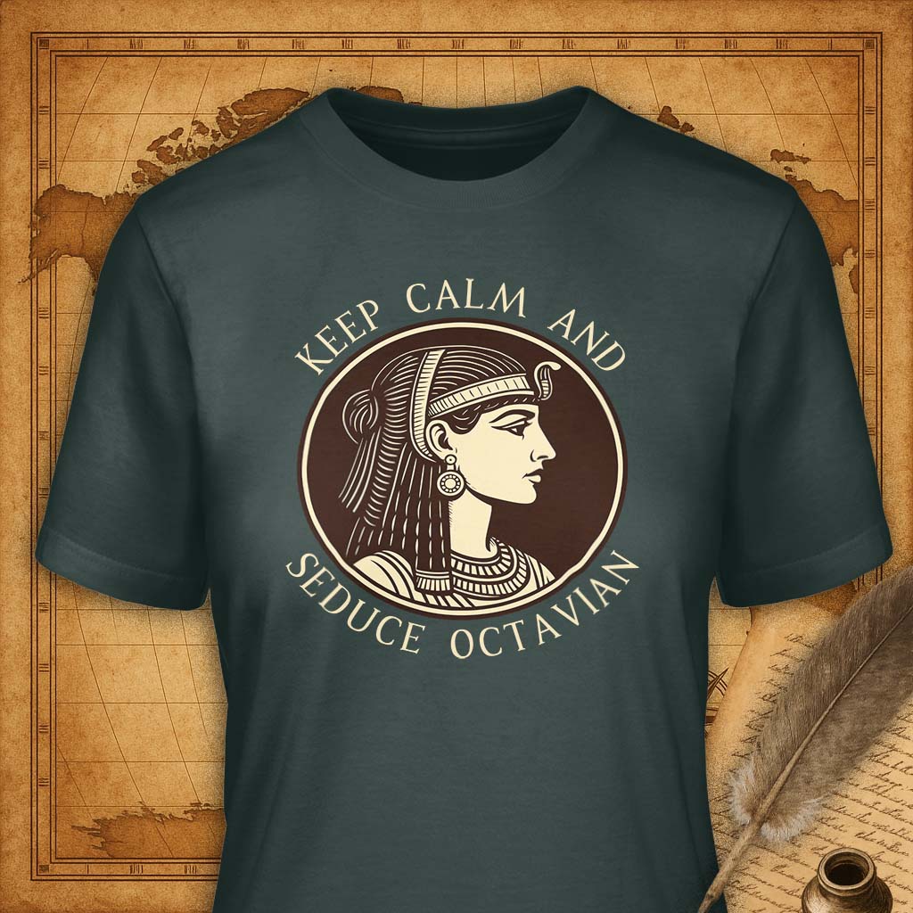 Keep calm and Seduce Octavian T-Shirt-T-Shirt-My Store-Forest Green-S-Ink and Empire