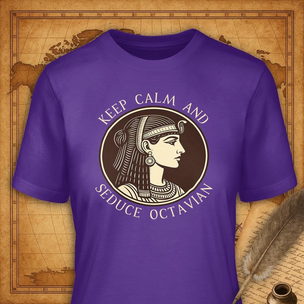 Keep calm and Seduce Octavian T-Shirt-T-Shirt-My Store-Purple-S-Ink and Empire