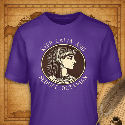 Keep calm and Seduce Octavian T-Shirt-T-Shirt-My Store-Purple-S-Ink and Empire