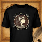 Keep calm and Seduce Octavian T-Shirt-T-Shirt-My Store-Black-S-Ink and Empire