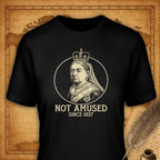 Not Amused T-Shirt-T-Shirt-My Store-Black-S-Ink and Empire