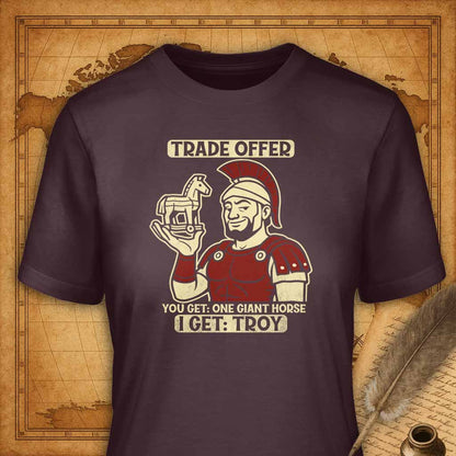 Trade Offer for Troy T-Shirt-T-Shirt-My Store-Ink and Empire