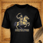 Genghis Khan - Final Boss Vibe T-Shirt-T-Shirt-My Store-Black-S-Ink and Empire