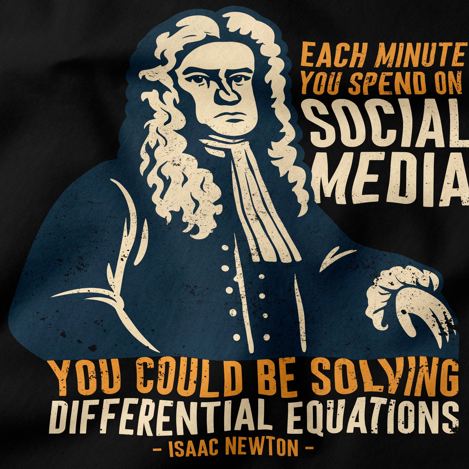 Isaac Newton T-Shirt-T-Shirt-My Store-Ink and Empire