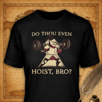 Do you even hoist, bro? T-Shirt-T-Shirt-My Store-Black-S-Ink and Empire