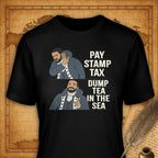 Dump Tea in the Sea T-Shirt-T-Shirt-My Store-Black-S-Ink and Empire