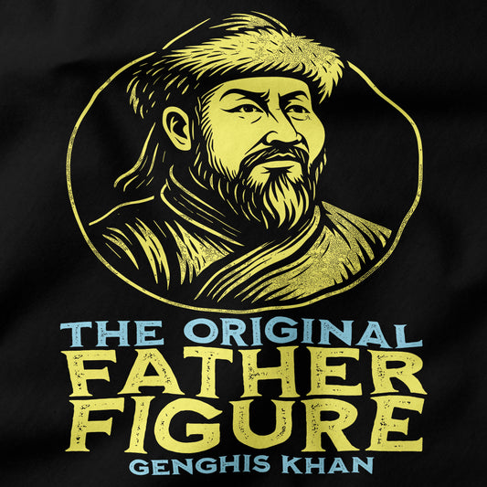 Genghis Khan - The original father figure T-Shirt-T-Shirt-My Store-Ink and Empire