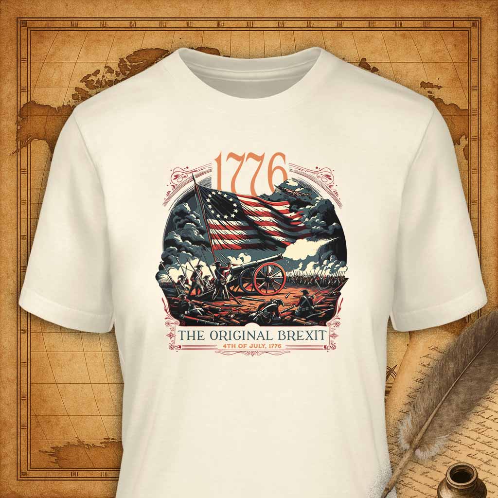 The Original Brexit T-Shirt-T-Shirt-My Store-Natural-S-Ink and Empire