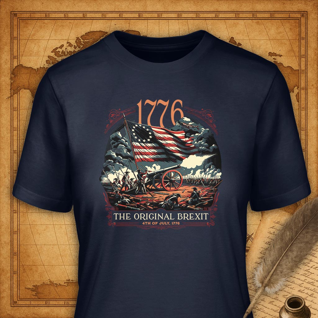 The Original Brexit T-Shirt-T-Shirt-My Store-Navy-S-Ink and Empire