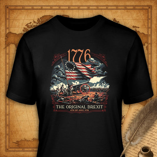 The Original Brexit T-Shirt-T-Shirt-My Store-Black-S-Ink and Empire