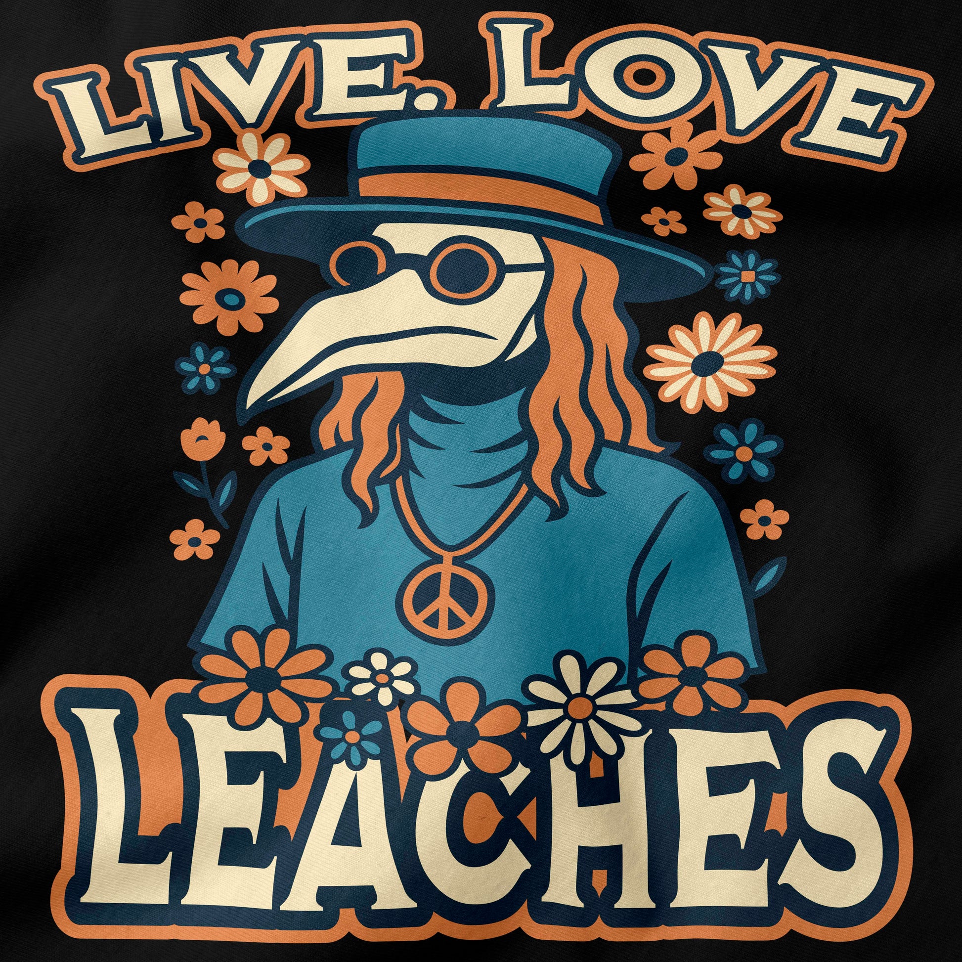 Live Love Leaches T-Shirt-T-Shirt-My Store-Ink and Empire