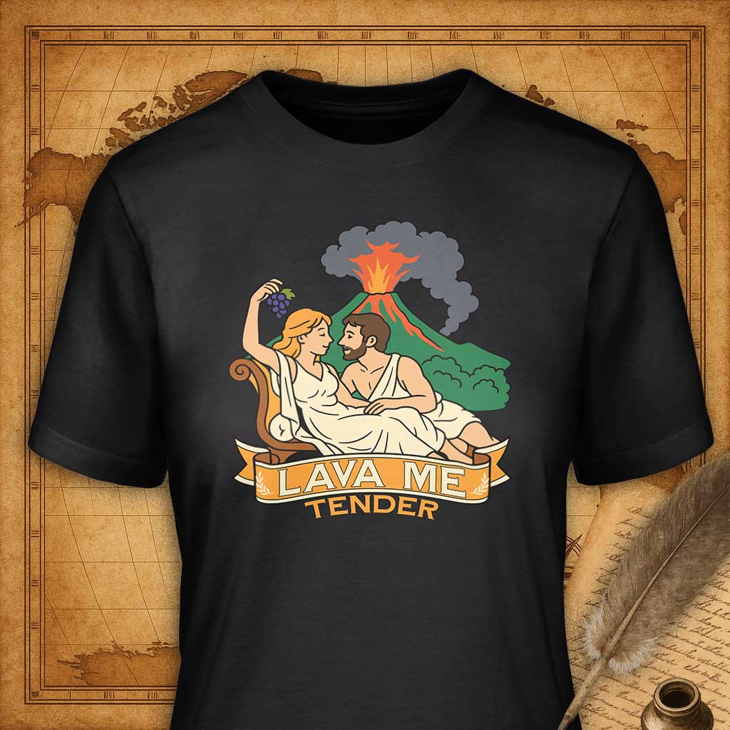 Lava me tender T-Shirt-T-Shirt-My Store-Vintage Black-S-Ink and Empire