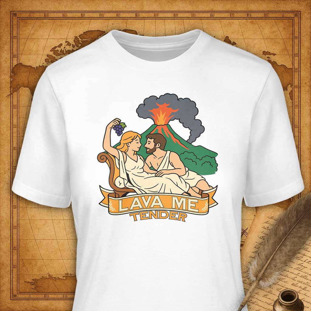 Lava me tender T-Shirt-T-Shirt-My Store-White-S-Ink and Empire