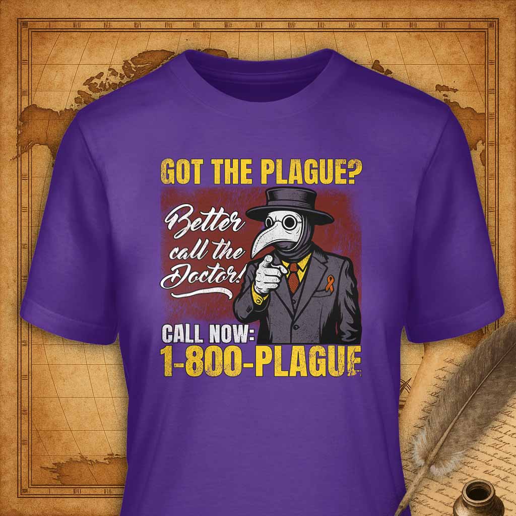 Better call the doctor T-Shirt-T-Shirt-My Store-Purple-S-Ink and Empire
