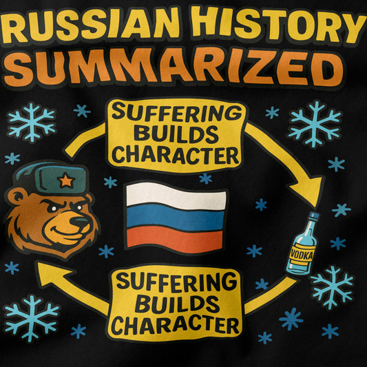 Russian History Summarized T-Shirt-T-Shirt-My Store-Ink and Empire