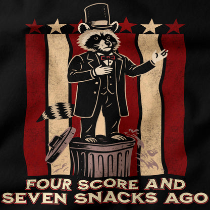 Four scores and seven snacks ago-T-Shirt-My Store-Ink and Empire